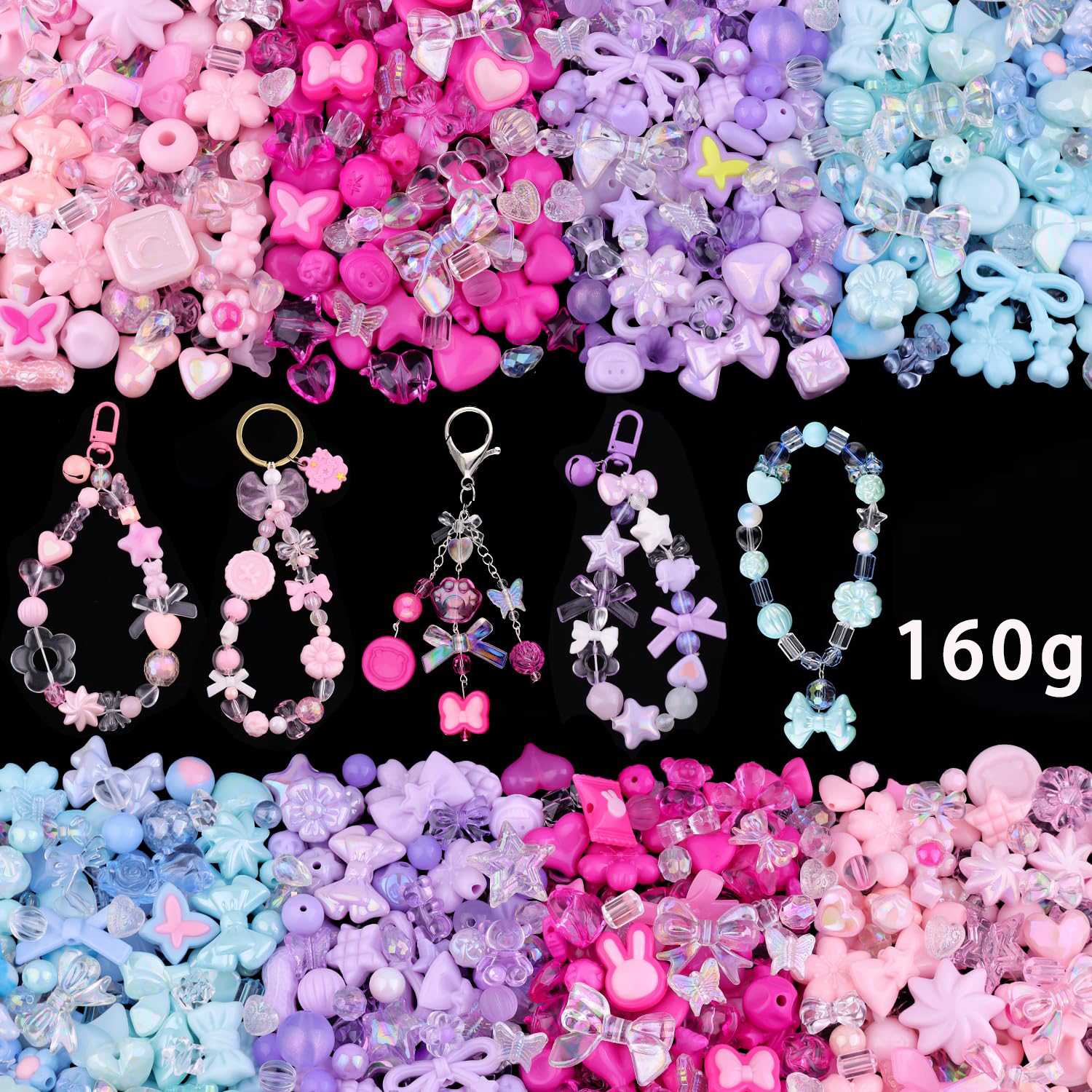 1bag Mixing Style Candy Color  - đánh giá và giá Jewelry Making Game
