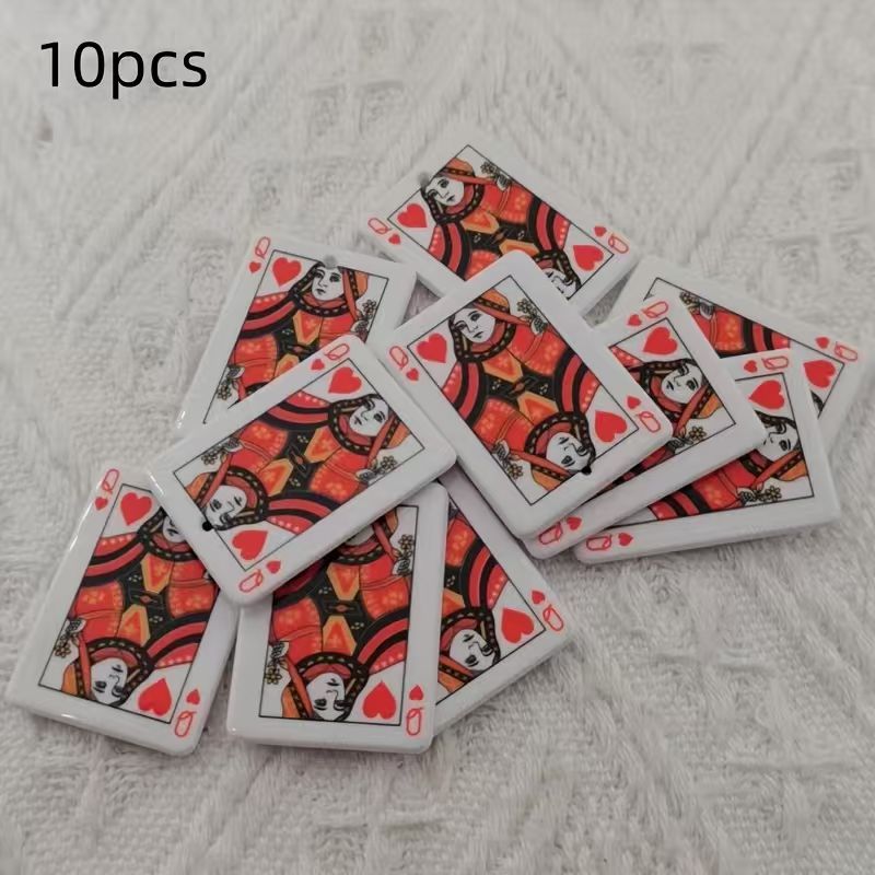 10pcs acrylic double-sided sim - đánh giá và giá Jewelry Making Diy