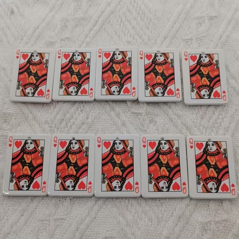 10pcs acrylic double-sided sim - đánh giá và giá Jewelry Making Diy
