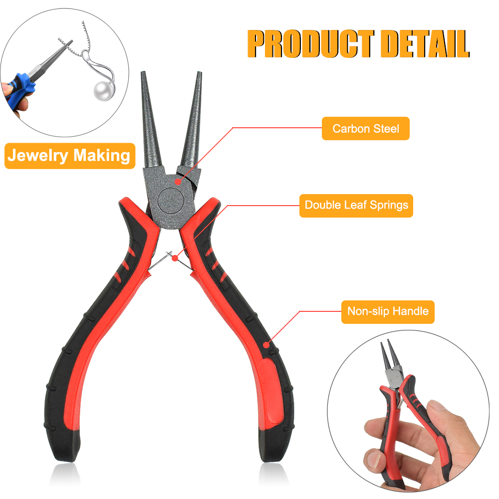 NEWACALOX 8Pcs Mini Pliers Set - đánh giá và giá Jewelry Making Pliers Set