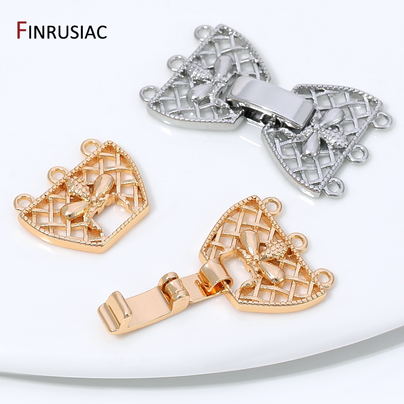 14K Gold Plated Brass 3-Row Pe - đánh giá và giá Jewelry Making Ideas
