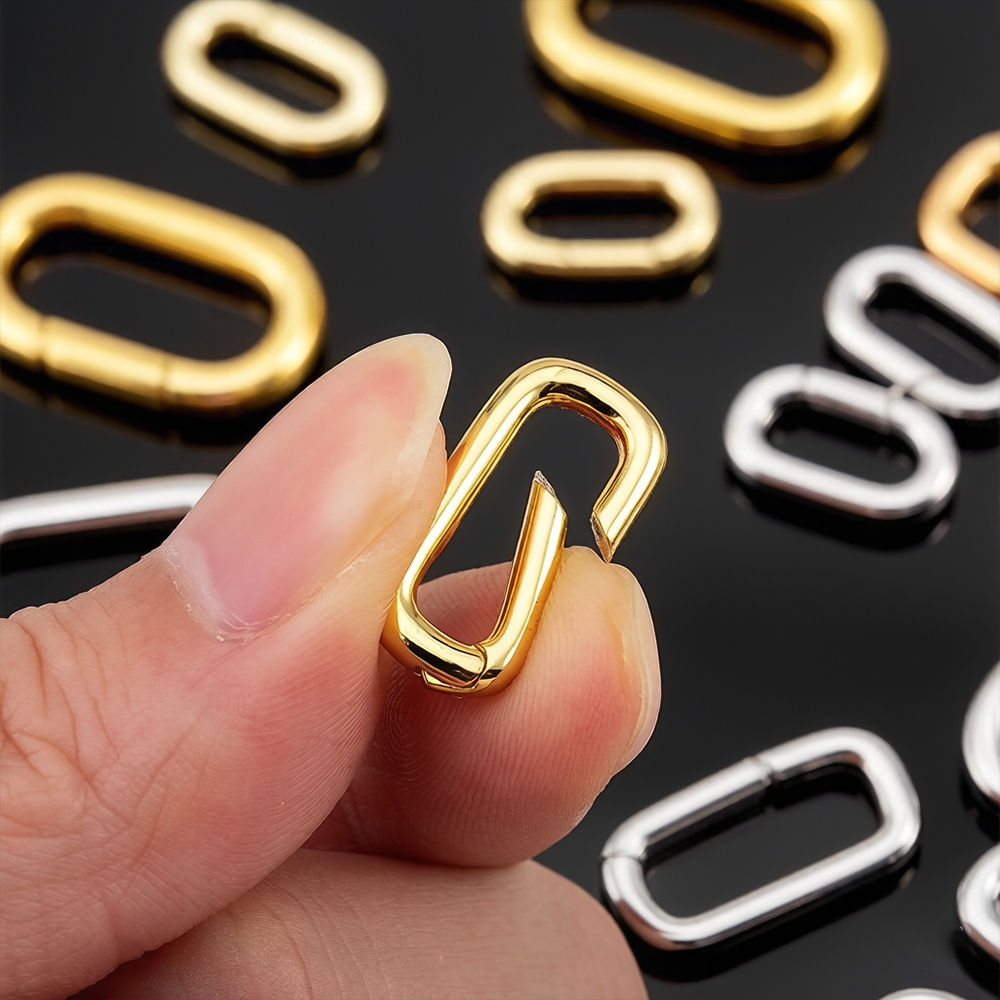 2pcs 18K Gold Plated Filled Ov - đánh giá và giá Jewelry Making Bead