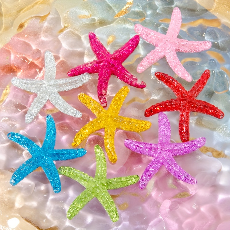 10Pcs 1.57 Inch Resin Starfish - đánh giá và giá Jewelry Making For Adults