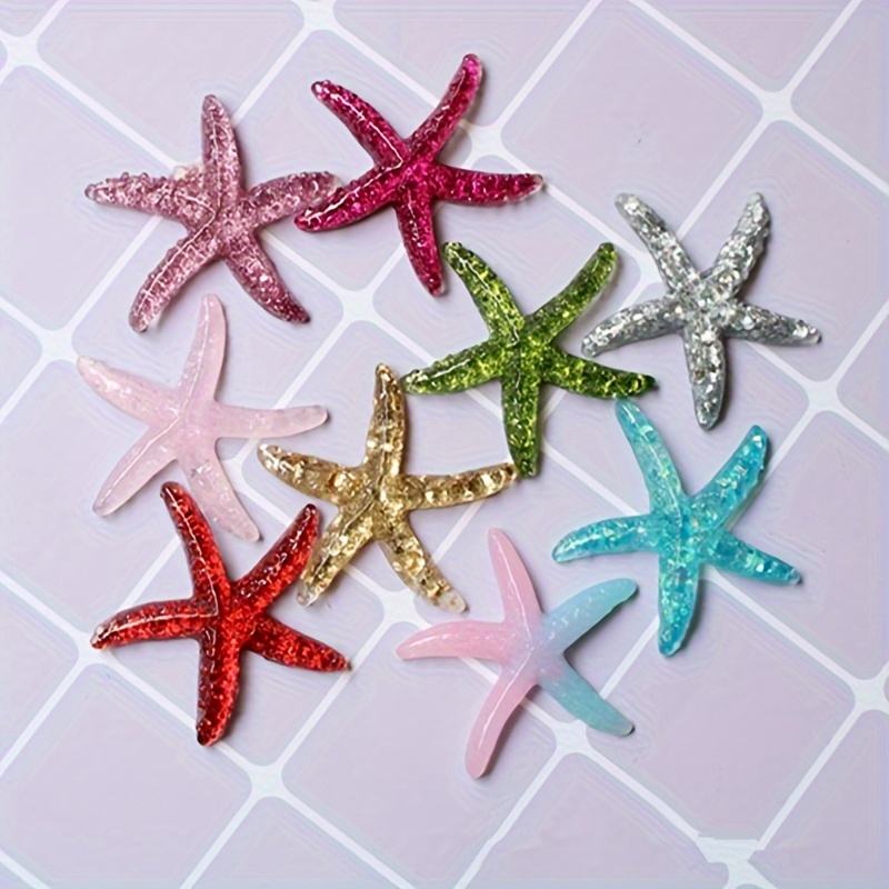 10Pcs 1.57 Inch Resin Starfish - đánh giá và giá Jewelry Making For Adults