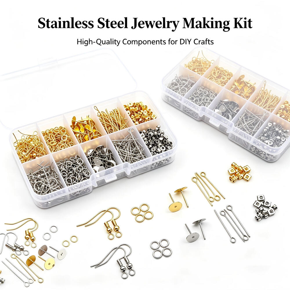 1 Set Box Ear Hook Single Loop - đánh giá và giá Jewelry Making Materials Wholesale