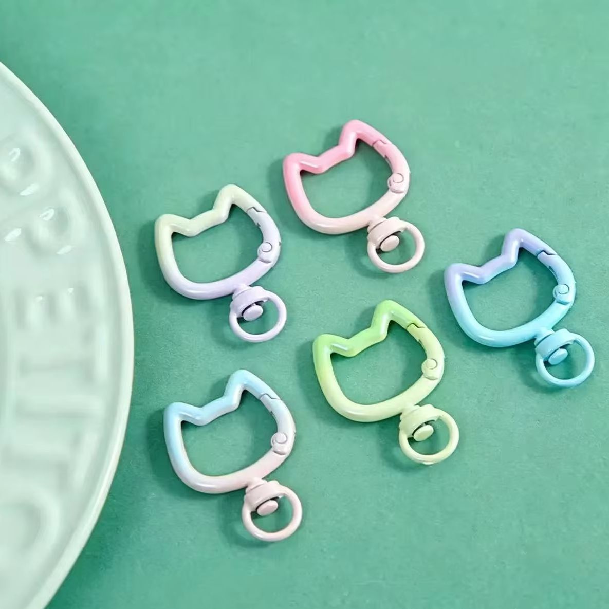 5-10PCS Gradient Cute Cat Clas - đánh giá và giá Jewelry Making Ideas